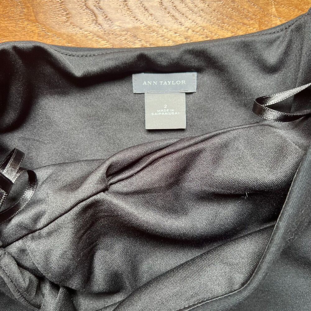 Classic Little Black Dress Ann Taylor Size 2 - Picture 8 of 9